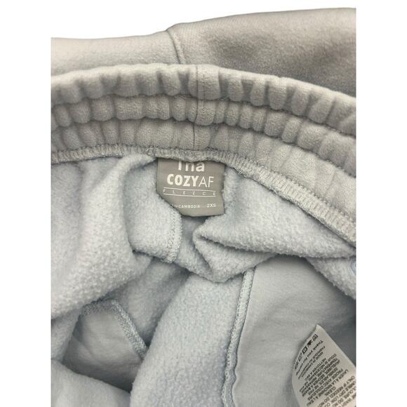 TNA Aritizia Sweatfleece cozy fleece perfect hi-rise 3" sweatshort High-waisted - Picture 3 of 3